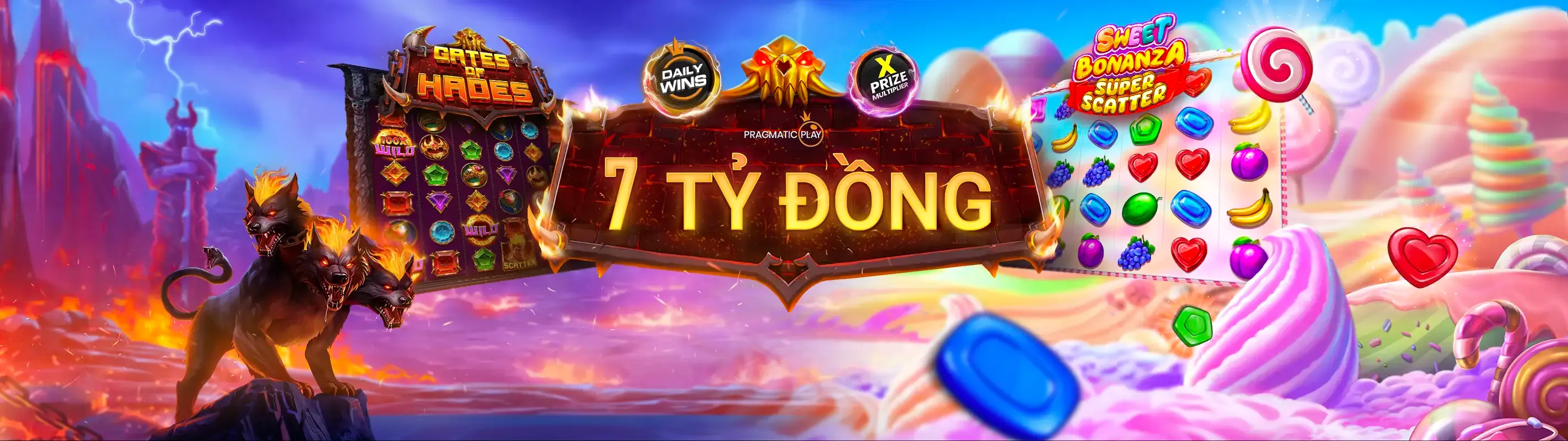 Giao diện nền tảng VN583 với các trò chơi cá cược thể thao và casino trực tuyến